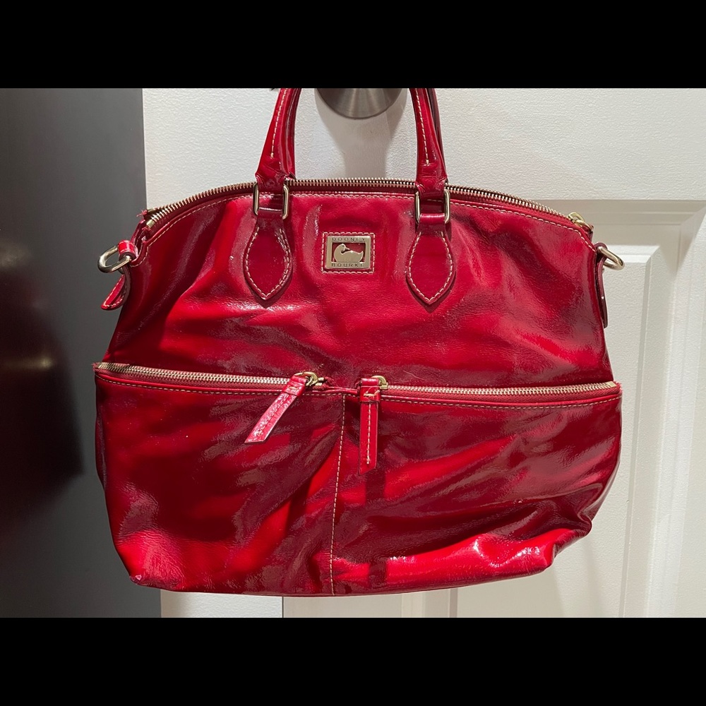 Vintage red purse